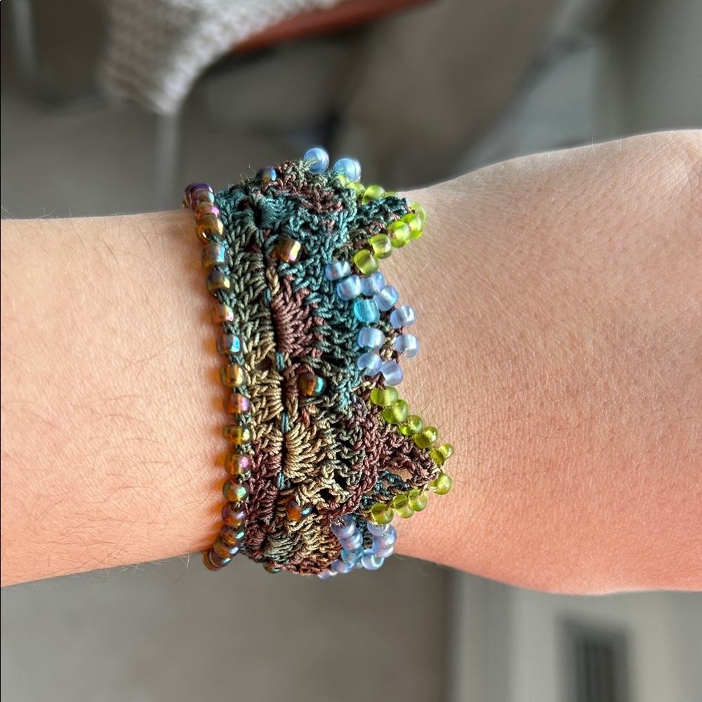 Handcrafted Multicolor Beaded Bracelet